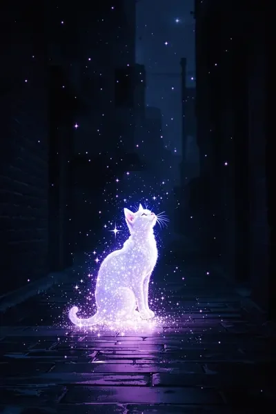 会发光的猫